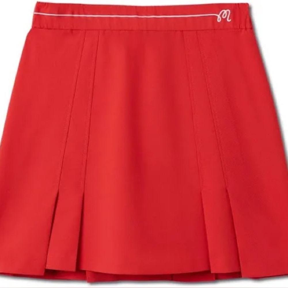 Malbon golf women’s red skirt